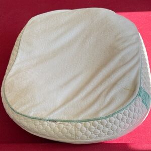 White and Cream baby bath Cushion